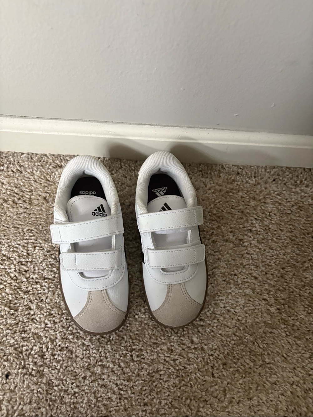 Adidas Samba White/Black Toddler Size 9